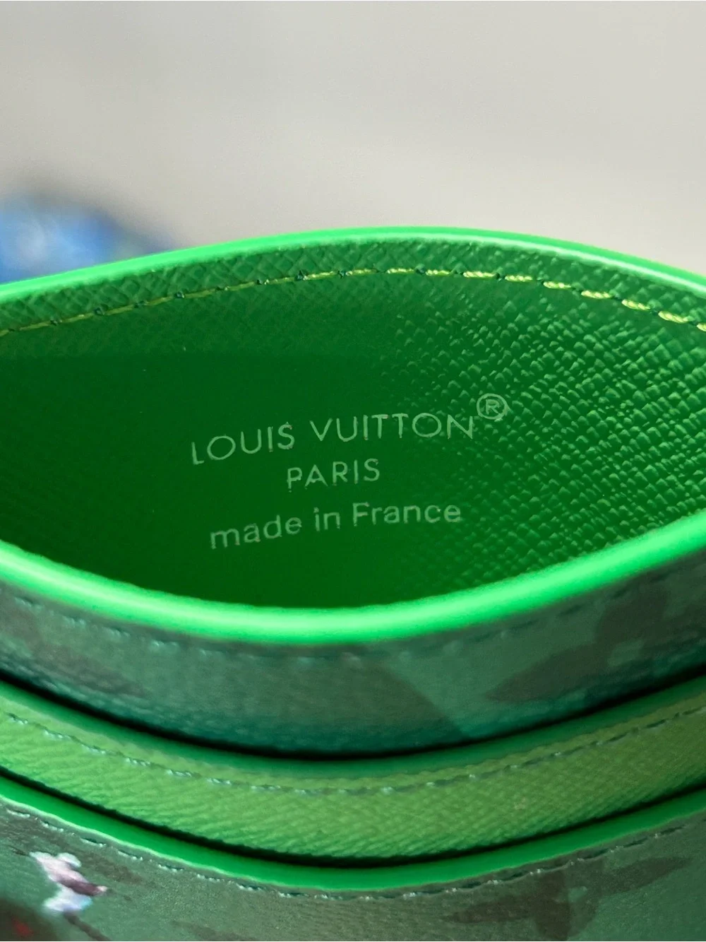 Louis Vuitton Golf Green Card Holder